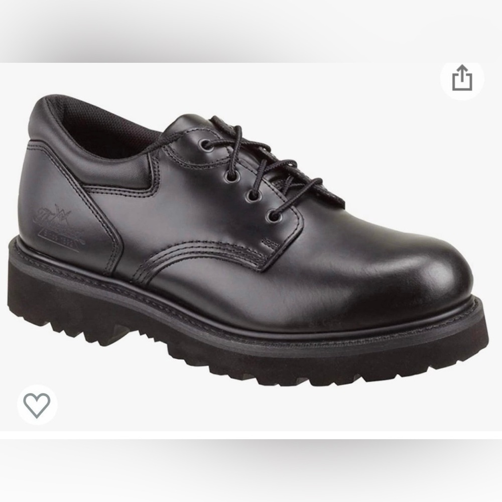 NEW mens Thorogood Leather Academy Oxford Safety Toe shoes size 10 M